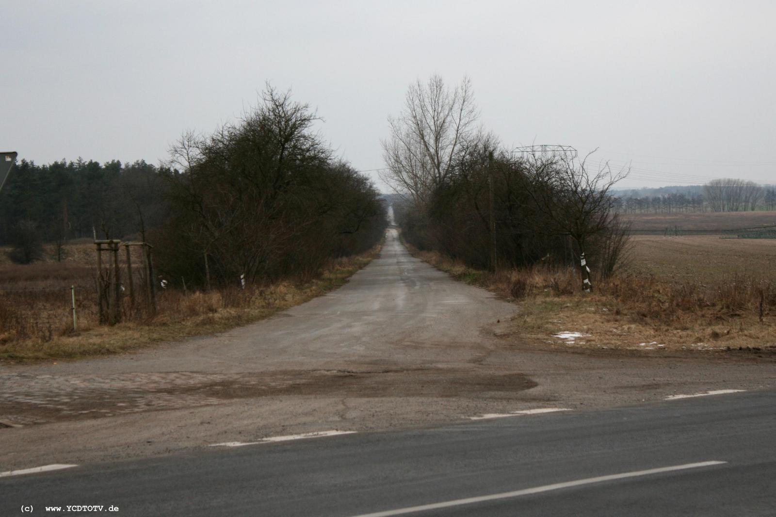 Strecke Stendal-Arneburg, 2011, Brs, sdliche Richtung 