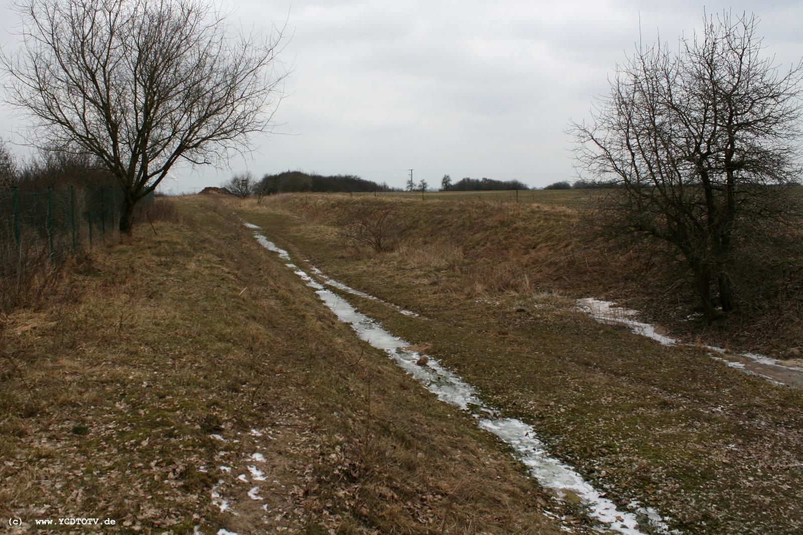 Strecke Stendal-Arneburg, 2011, Richtung Arneburg 