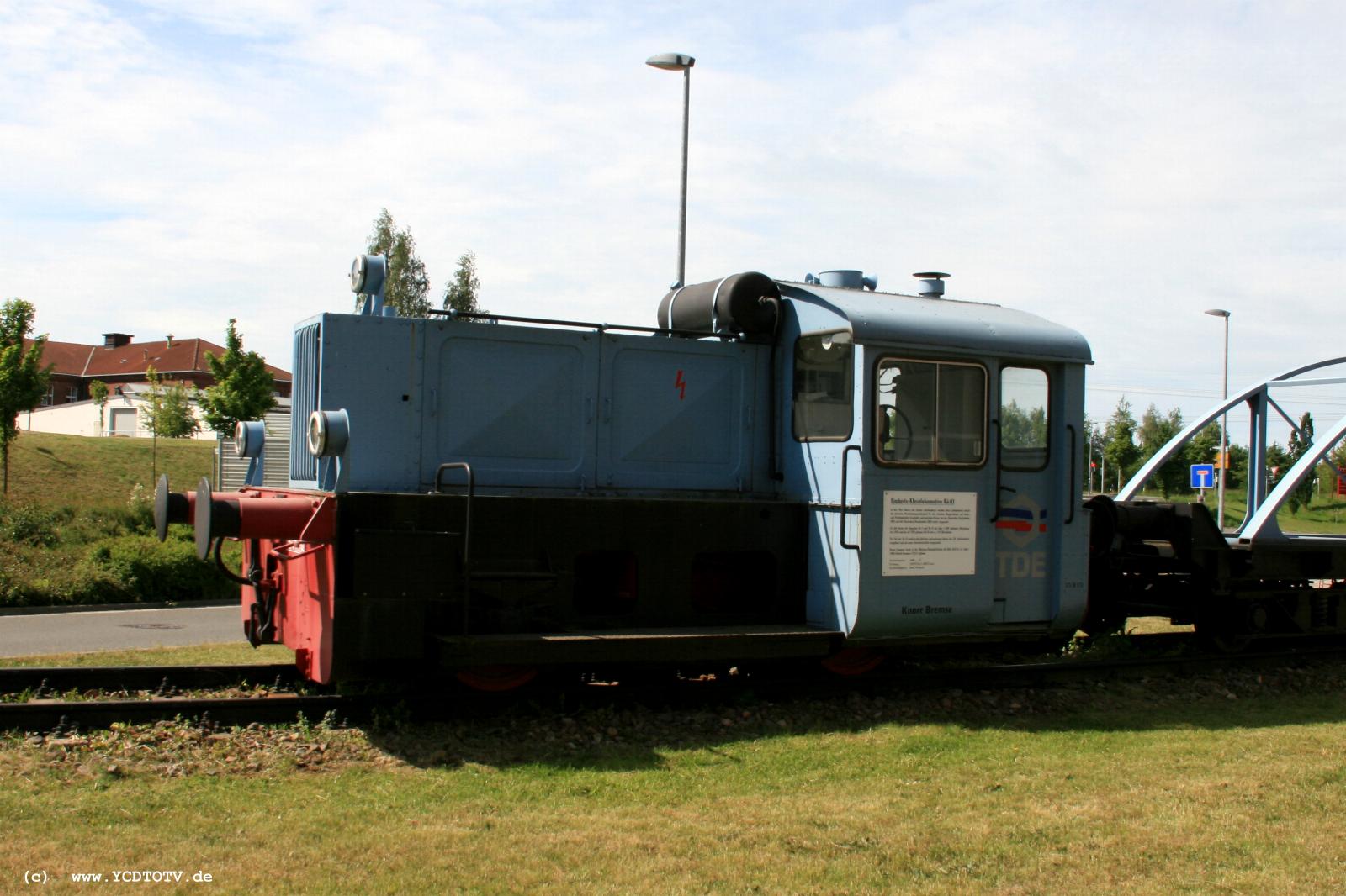  TDE, Espenhain, 29.05.2011, Einheits-Kleionlokomotive 
