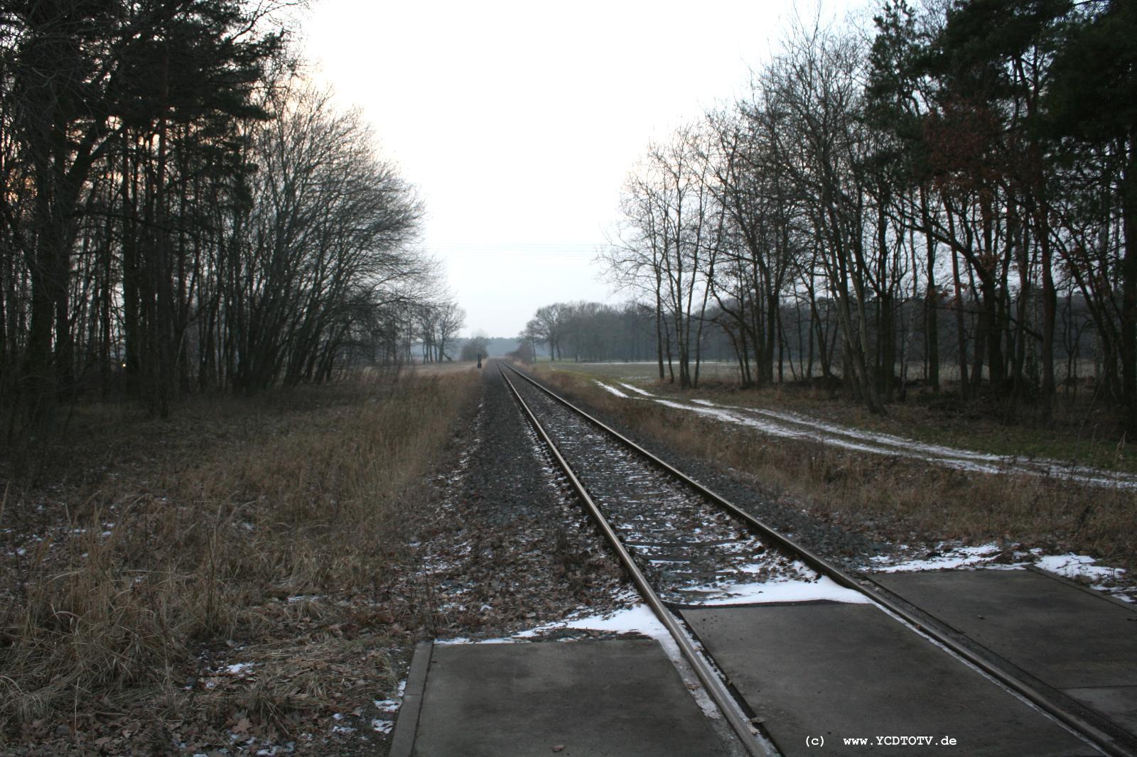 Strecke Stendal-Arneburg, 2011, Abzweig Sanne bis zu Elbe 