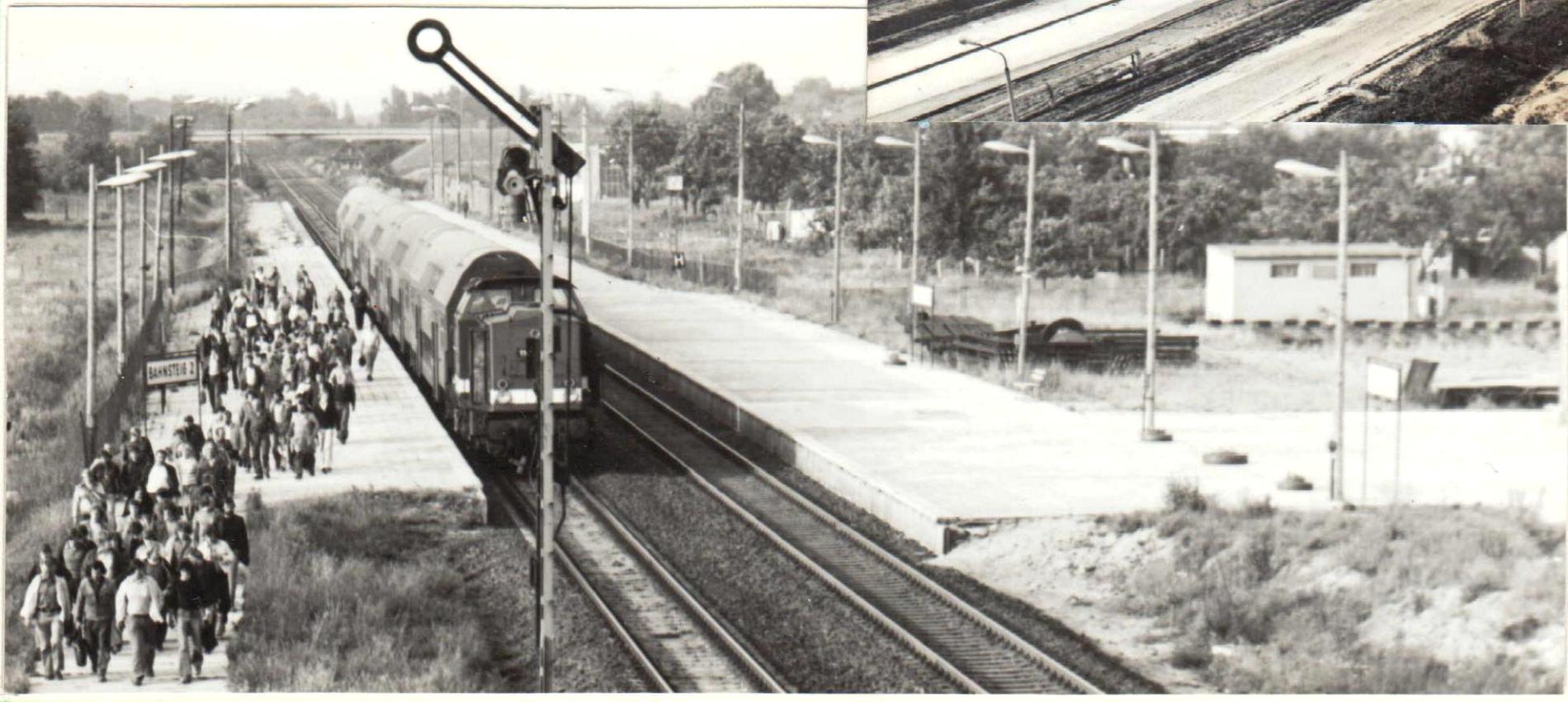  Baustellenchronik 1977, Januar 1977 Ankunft Stendal Stadtsee 