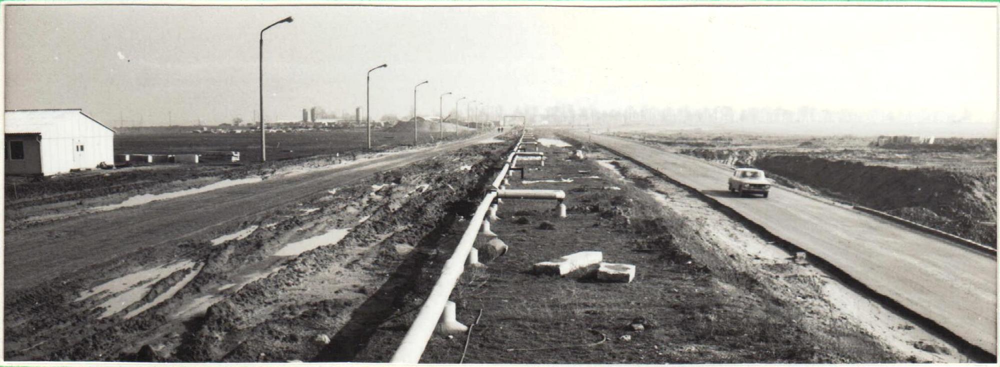  Baustellenchronik 1977, LIO 16 Richtung Stendal 